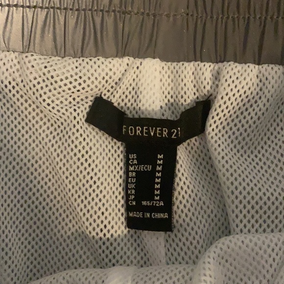 Forever 21 Medium silver Crome pants - Picture 2 of 2